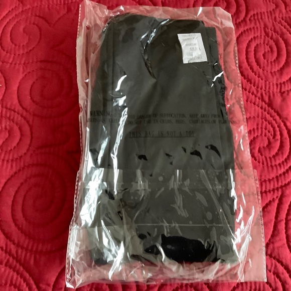 YELETE Long Length Black Leggings One size - Picture 3 of 4